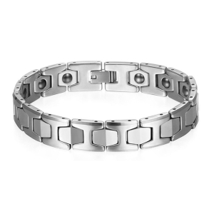 ✦ Магнитна Tungsten гривна - елегантен модел за специалните мъже ✦